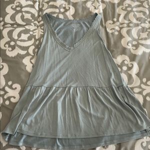 Seafoam Green Tank Top